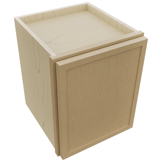 Fabuwood Luna Natural Oak W1215 Wall Standard Cabinet, Top View