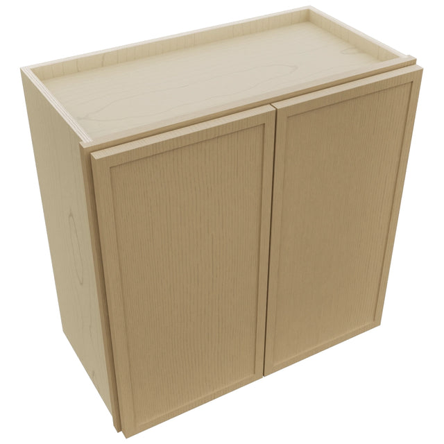 Fabuwood Luna Natural Oak W2424 Wall Standard Cabinet, Top View