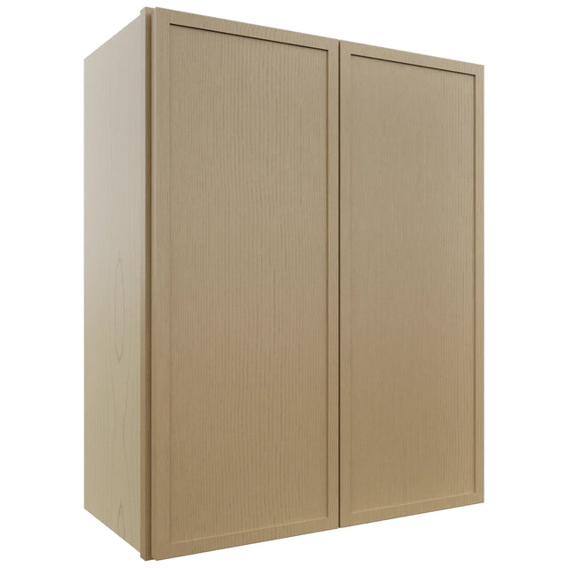 Fabuwood Luna Natural Oak W2430 Wall Standard Cabinet, Front View