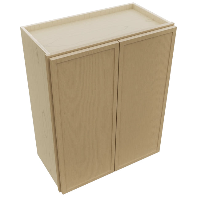 Fabuwood Luna Natural Oak W2430 Wall Standard Cabinet, Top View