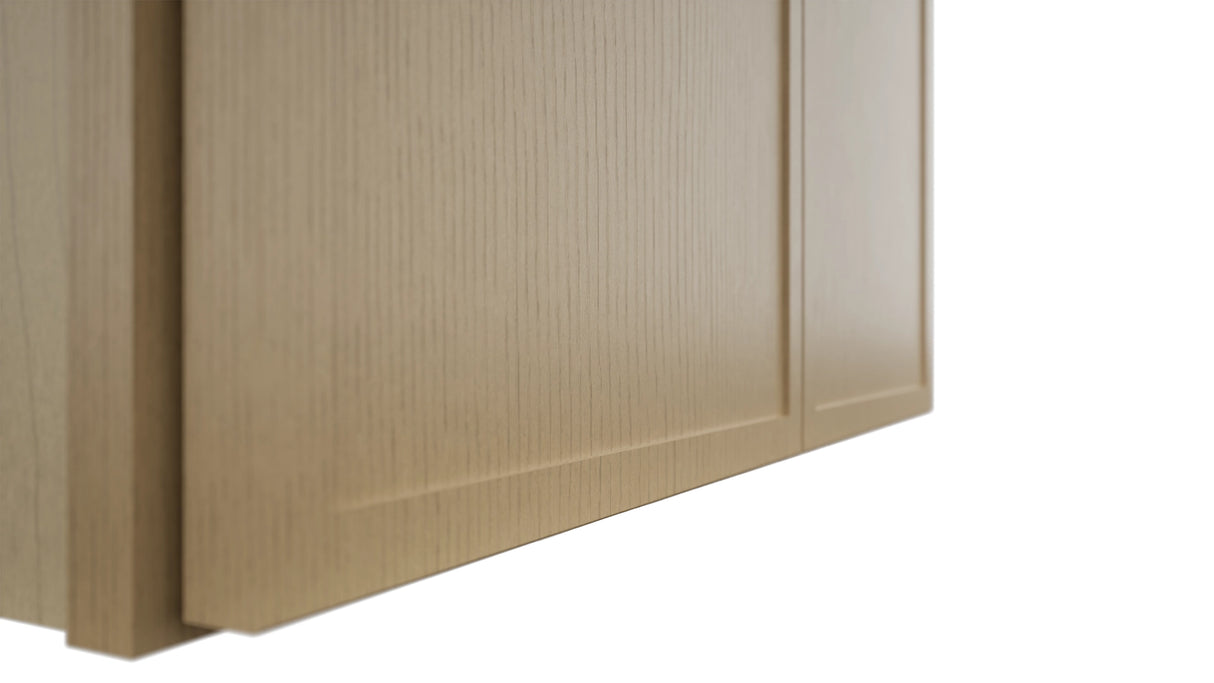 Fabuwood Luna Natural Oak W2715 Wall Standard Cabinet, Detail View