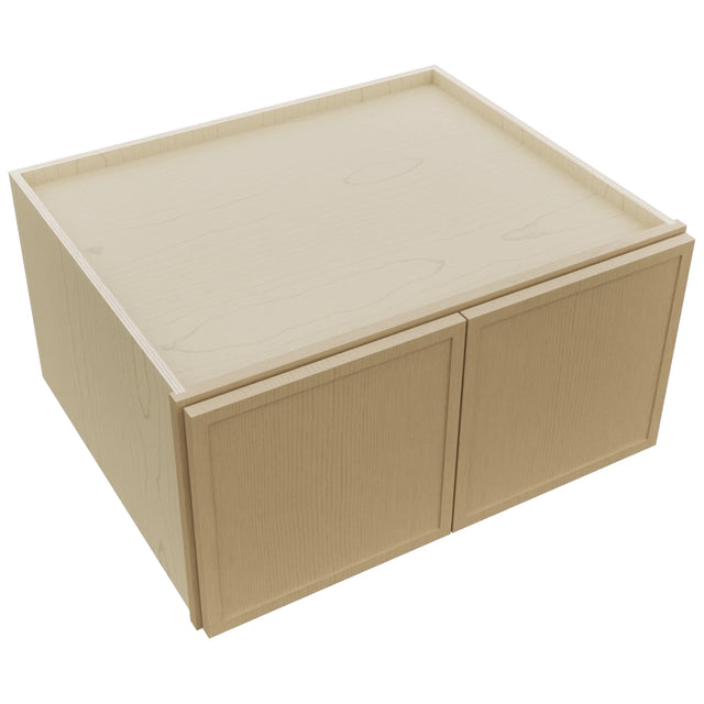 Fabuwood Luna Natural Oak W301524 Wall Deep Cabinet, Top View