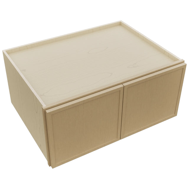 Fabuwood Luna Natural Oak W331524 Wall Deep Cabinet, Top View