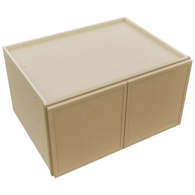 Fabuwood Luna Natural Oak W331824 Wall Deep Cabinet, Top View