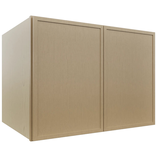 Fabuwood Luna Natural Oak W332424 Wall Deep Cabinet, Front View