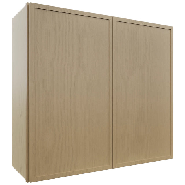 Fabuwood Luna Natural Oak W3330 Wall Standard Cabinet, Front View