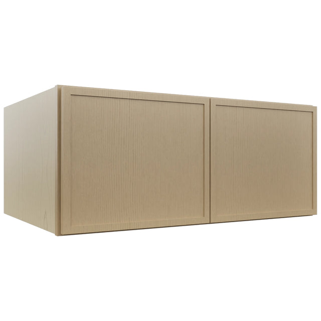 Fabuwood Luna Natural Oak W361524 Wall Deep Cabinet, Front View