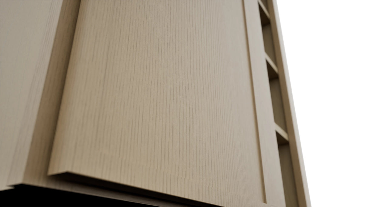 Fabuwood Luna Natural Oak WBC3036 Wall Corner Blind Cabinet, Detail View