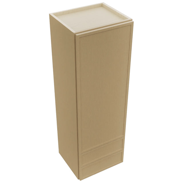 Fabuwood Luna Natural Oak WD1854 Wall Drawer Cabinet, Top View