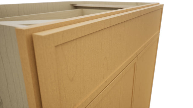 Fabuwood Luna Timber B36SDF Base Standard Cabinet, Detail View