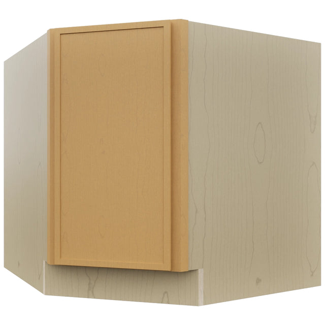 Fabuwood Luna Timber DSB36FD Base Corner Diagonal Sink Cabinet, Front View