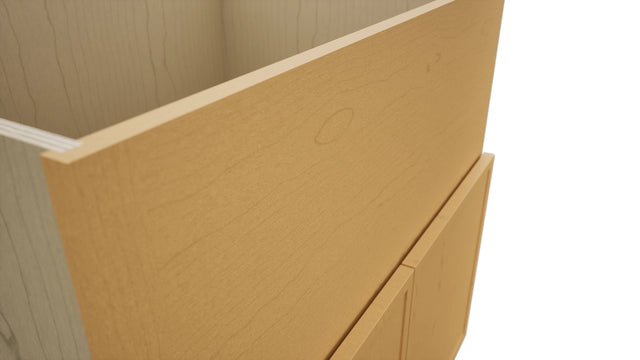 Fabuwood Luna Timber FS33 Base Farm Sink Cabinet, Detail View