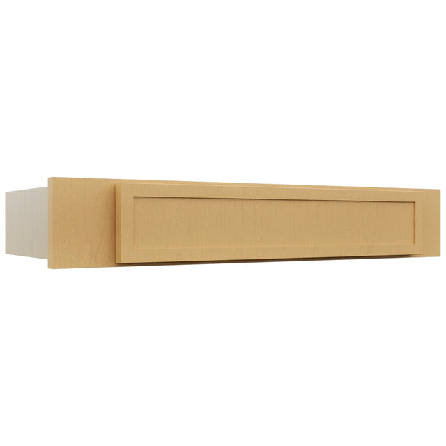 Fabuwood Luna Timber KD30 Vanity Desk, Front View