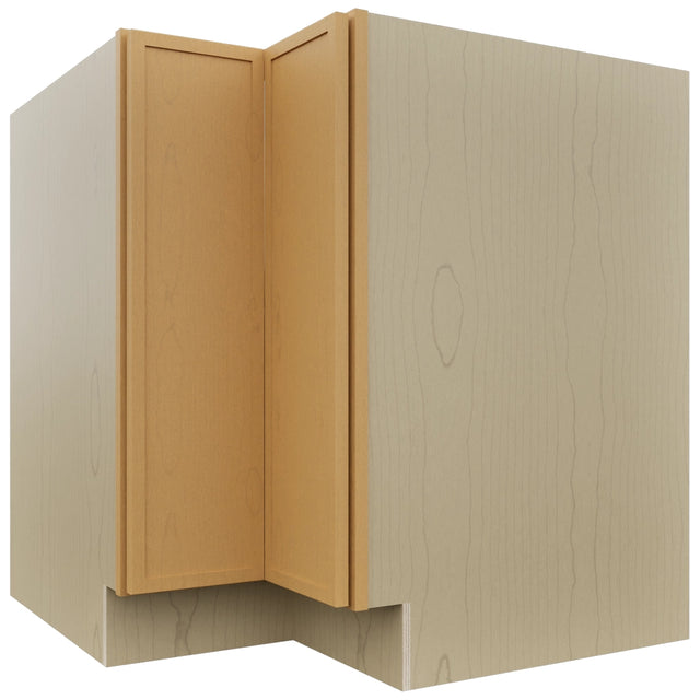 Fabuwood Luna Timber LSB33 Base Corner Lazy Susan Cabinet, Front View