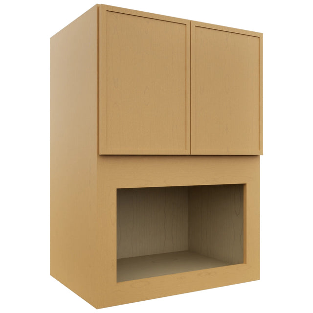 Fabuwood Luna Timber MC304221 Wall Microwave Cabinet, Front View