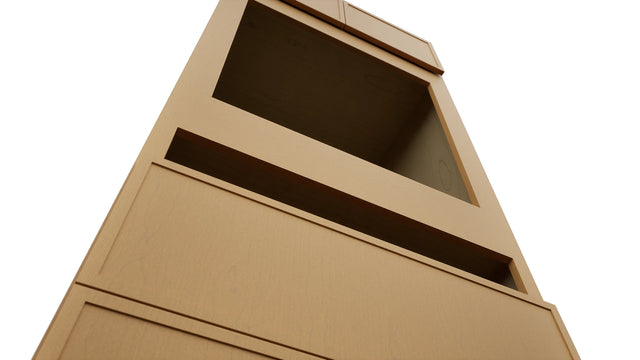 Fabuwood Luna Timber OC3384C Tall Oven Cabinet Combo, Detail View