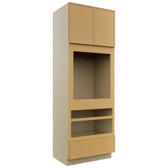 Fabuwood Luna Timber OC3396D Tall Oven Cabinet Double, Front View