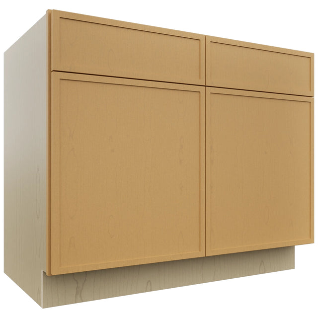 Fabuwood Luna Timber SB42 Base Sink Cabinet, Front View