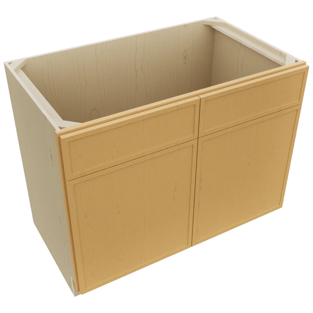 Fabuwood Luna Timber SB42 Base Sink Cabinet, Top View