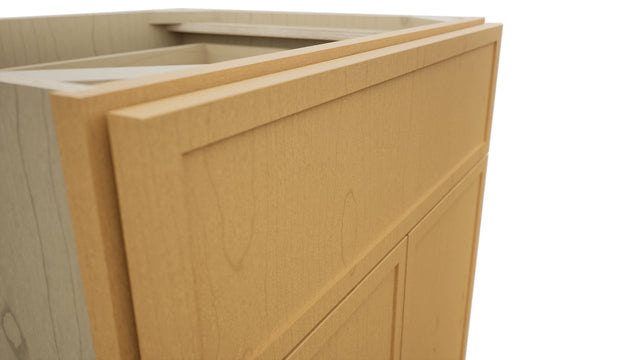 Fabuwood Luna Timber VB24-34 Vanity Base Standard Cabinet, Detail View