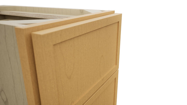 Fabuwood Luna Timber VDB12-34 Vanity Drawer Cabinet, Detail View