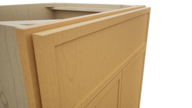 Fabuwood Luna Timber VSB24-34 Vanity Sink Cabinet, Detail View