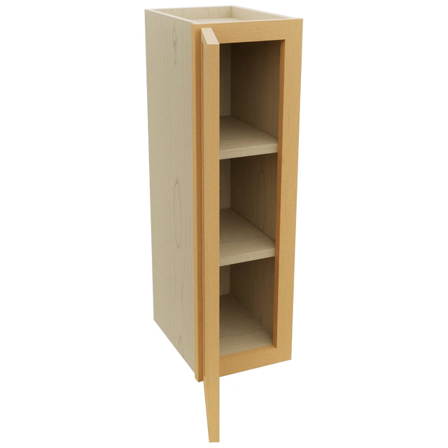 Fabuwood Luna Timber W0930 Wall Standard Cabinet, Open View