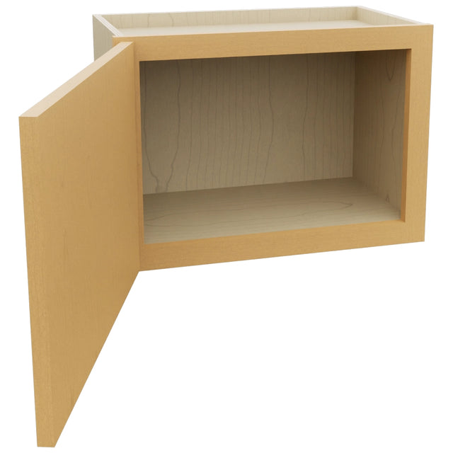 Fabuwood Luna Timber W2115 Wall Standard Cabinet, Open View
