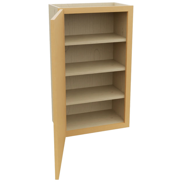 Fabuwood Luna Timber W2136 Wall Standard Cabinet, Open View