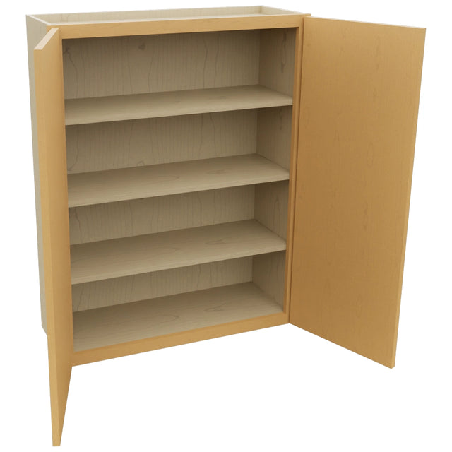 Fabuwood Luna Timber W3342 Wall Standard Cabinet, Open View