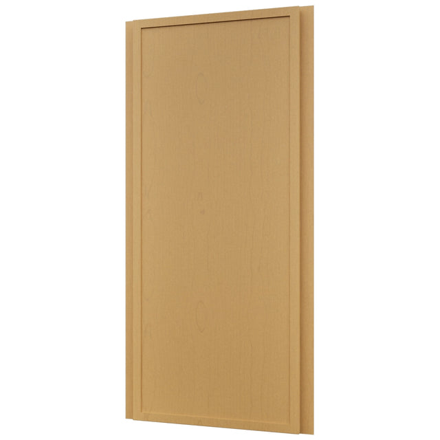 Fabuwood Luna Timber WAE1236 Wall Angle End Cabinet, Front View