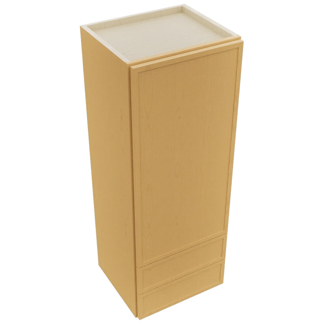 Fabuwood Luna Timber WD1848 Wall Drawer Cabinet, Top View