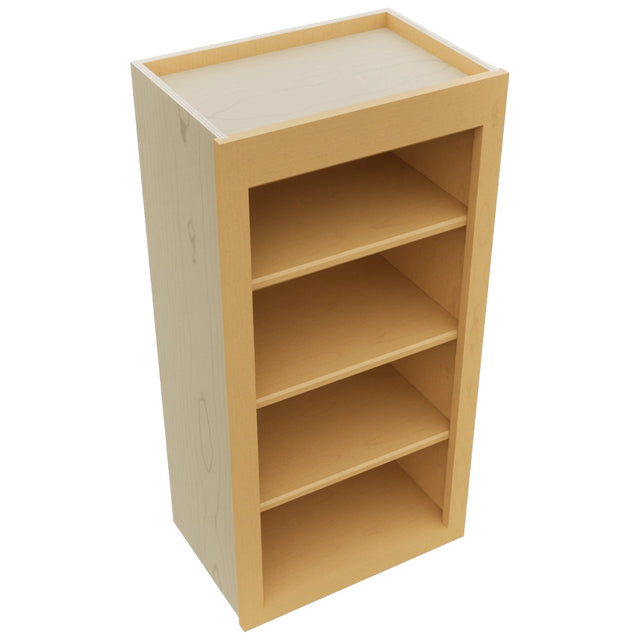 Fabuwood Luna Timber WOS1836 Wall Open Shelf, Top View