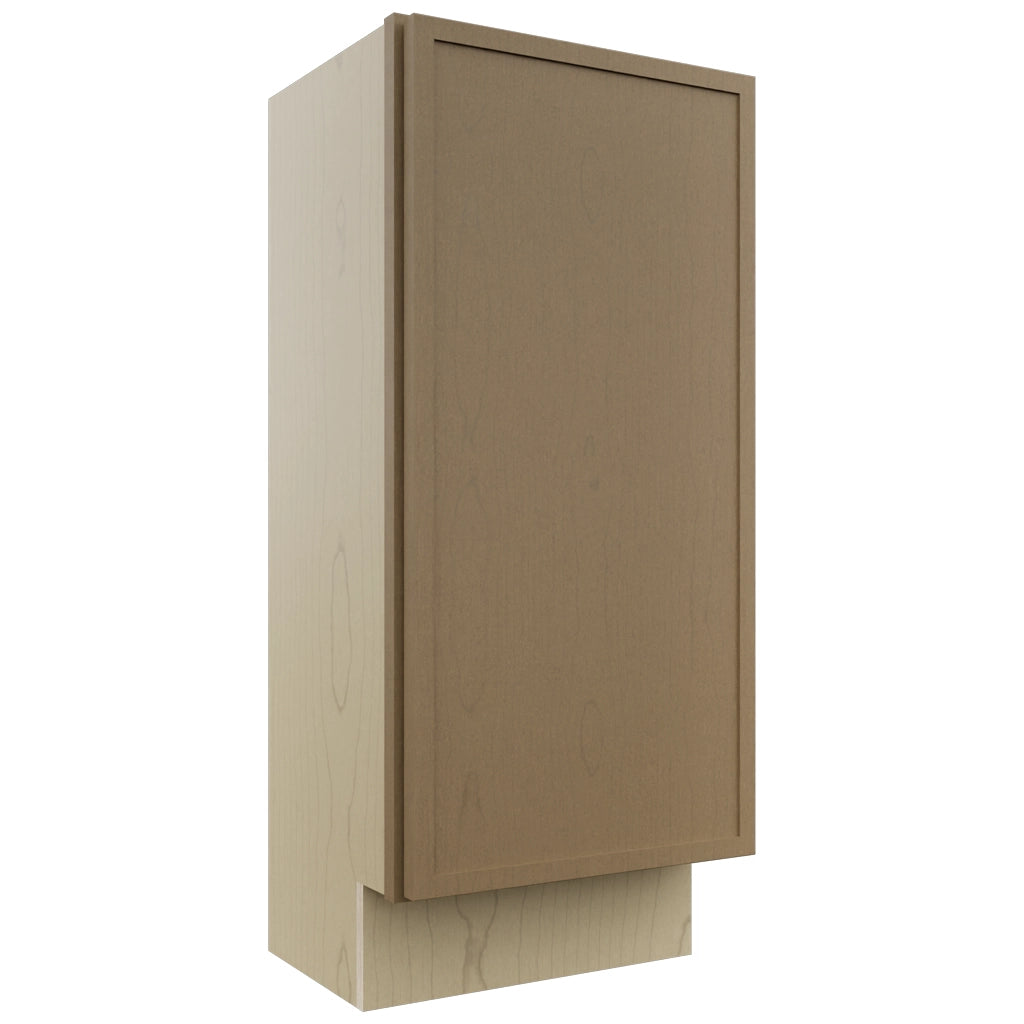 Fabuwood Luna Truffle B15FD-12D Base Full Door Cabinet, Front View