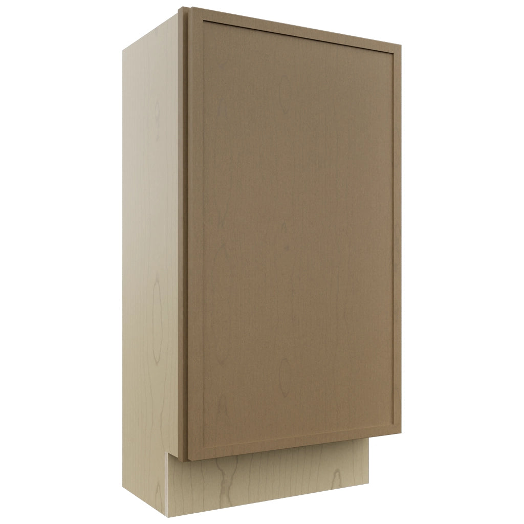 Fabuwood Luna Truffle B18FD-12D Base Full Door Cabinet, Front View