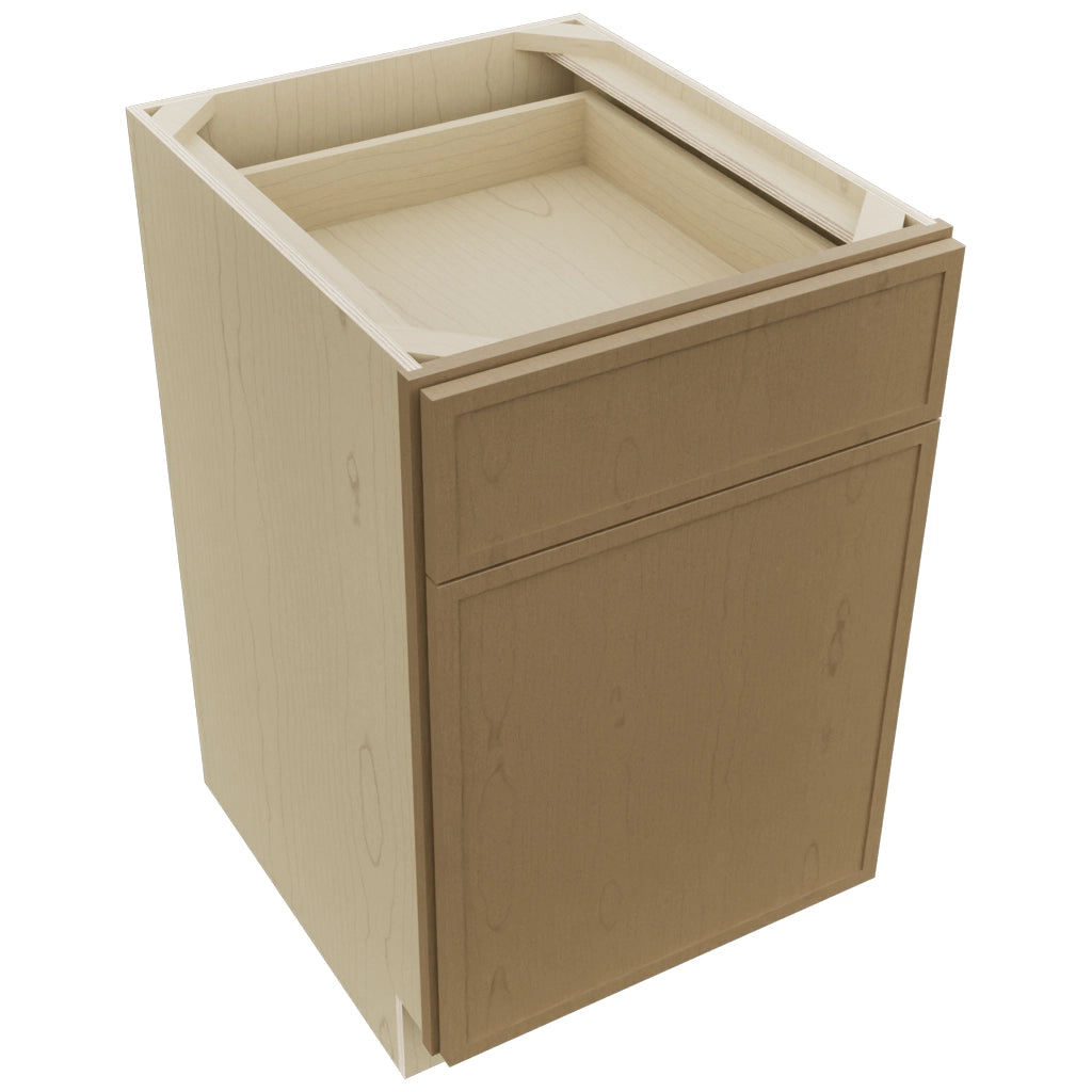 Fabuwood Luna Truffle B21 Base Standard Cabinet, Top View