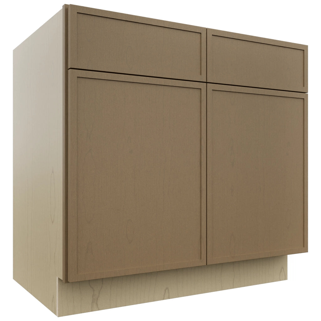 Fabuwood Luna Truffle B36 Base Standard Cabinet, Front View
