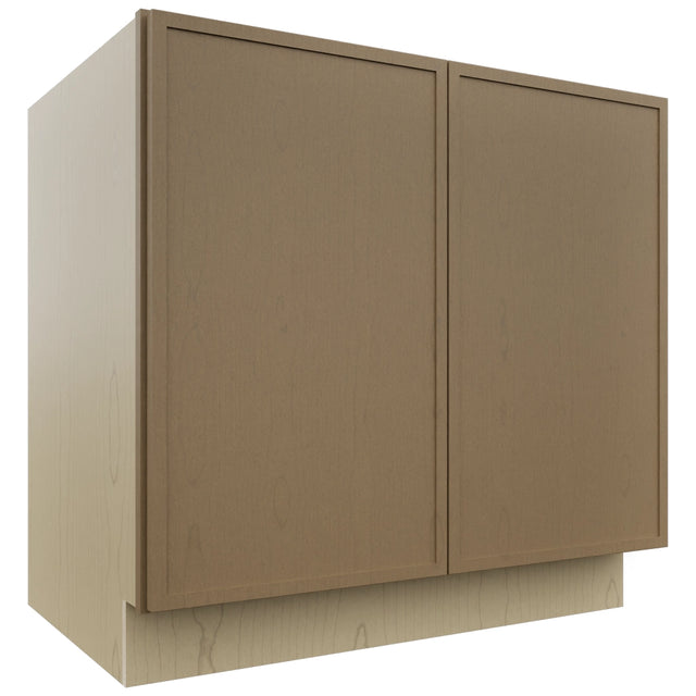 Fabuwood Luna Truffle B36FD Base Full Door Cabinet, Front View