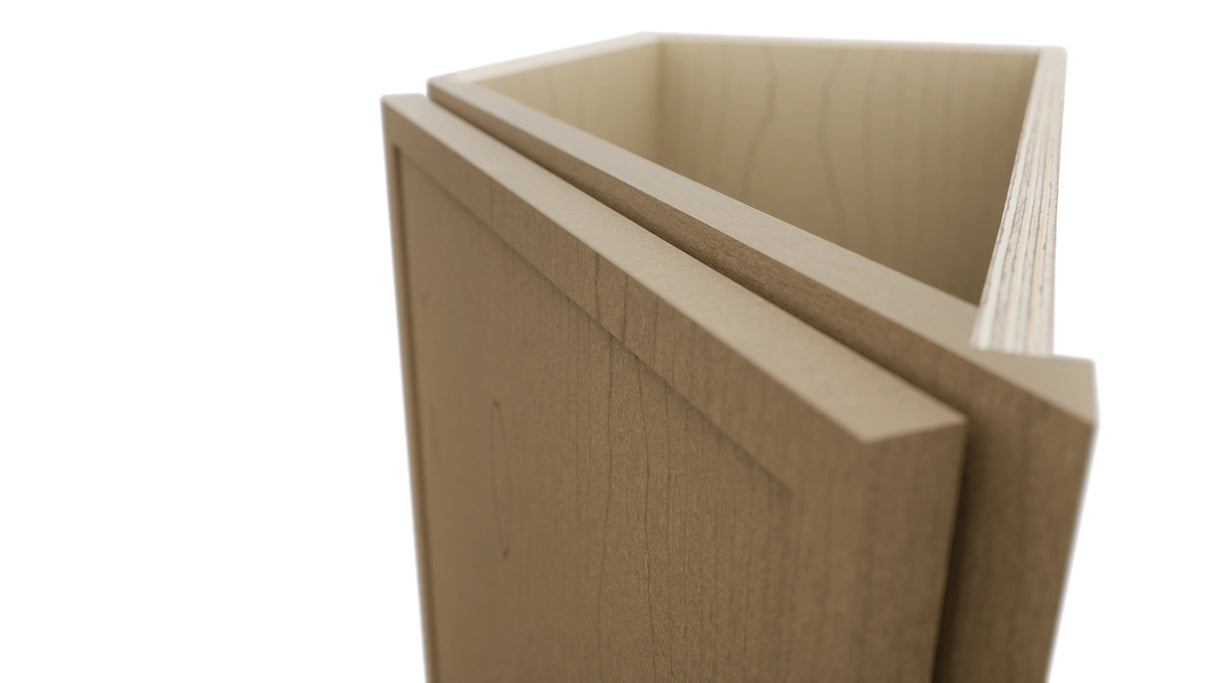 Fabuwood Luna Truffle BTL12 Base Transitional Cabinet, Detail View