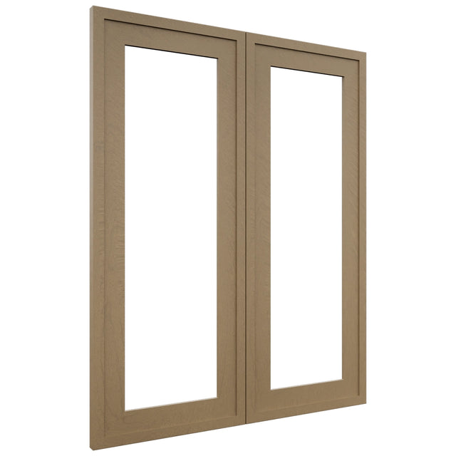 Fabuwood Luna Truffle DS DFG2430 Wall Prepped Door, Front View
