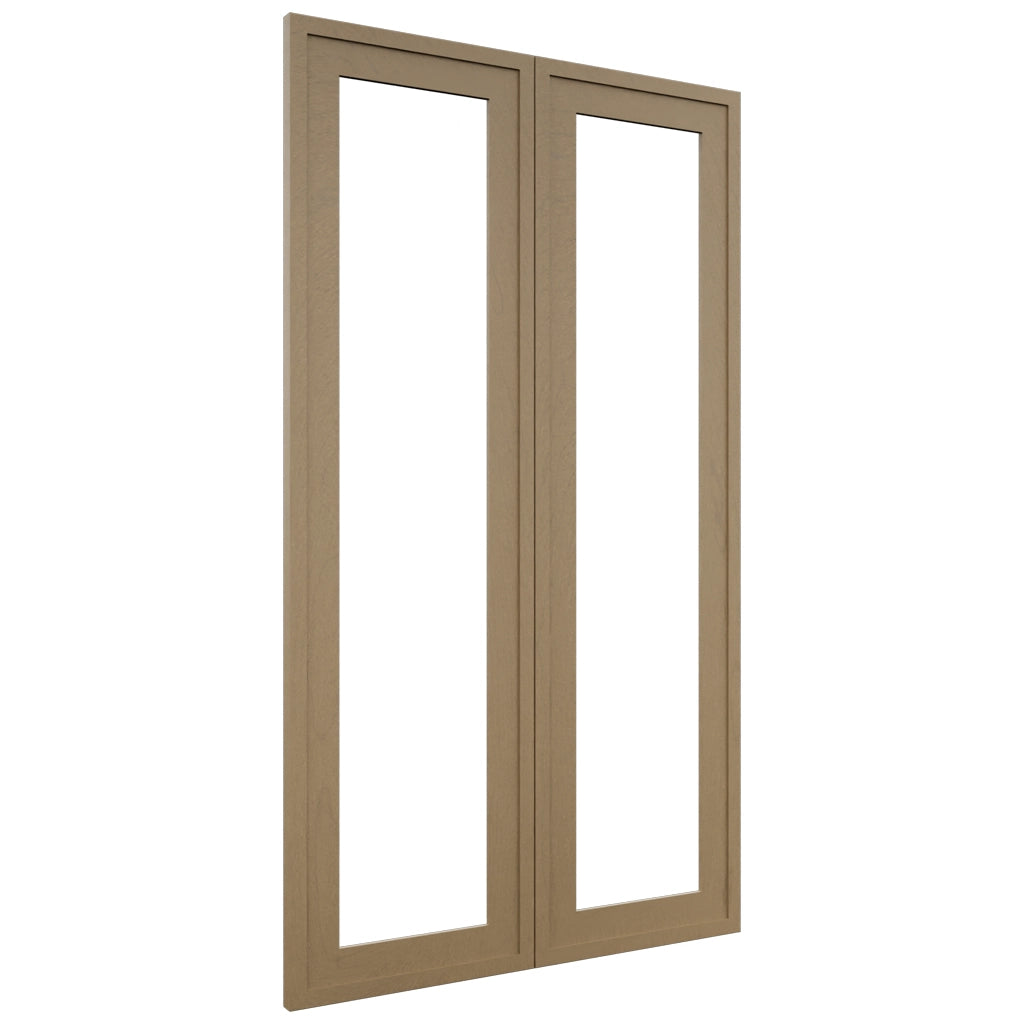 Fabuwood Luna Truffle DS DFG2442 Wall Prepped Door, Front View