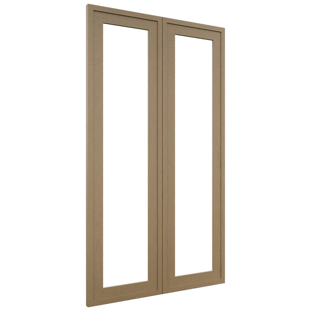 Fabuwood Luna Truffle DS DFG2442 Wall Prepped Door, Front View