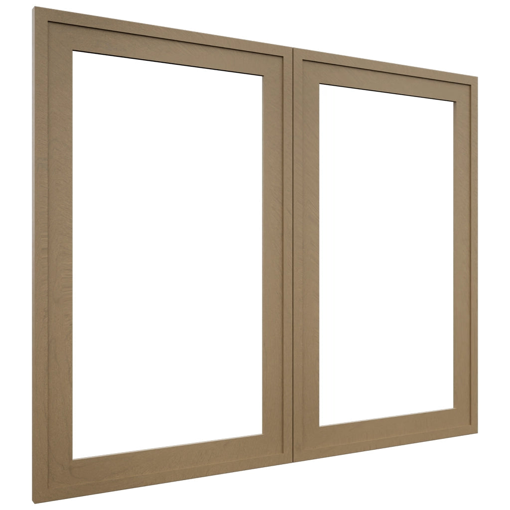 Fabuwood Luna Truffle DS DFG3630 Wall Prepped Door, Front View