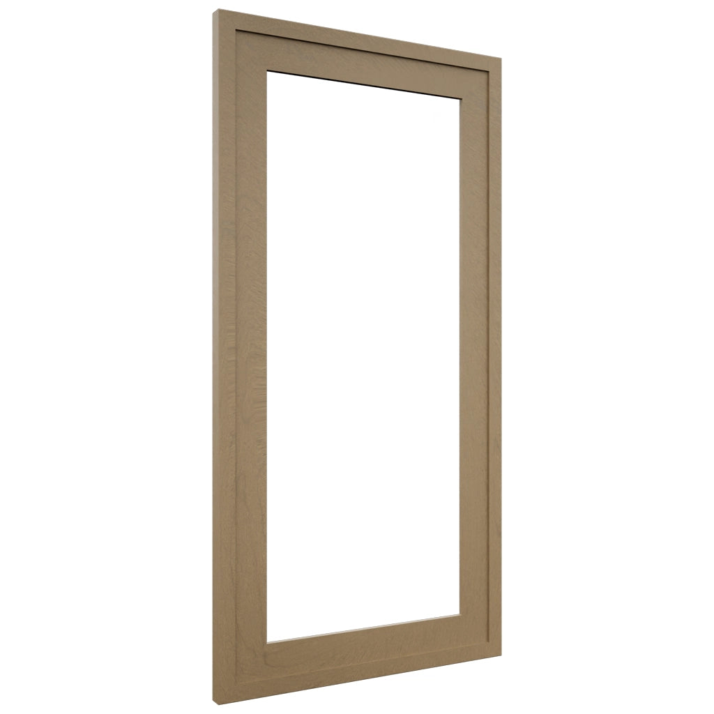 Fabuwood Luna Truffle DS DFGD2430 Wall Prepped Door, Front View