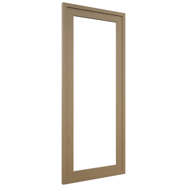 Fabuwood Luna Truffle DS DFGD2436 Wall Prepped Door, Front View