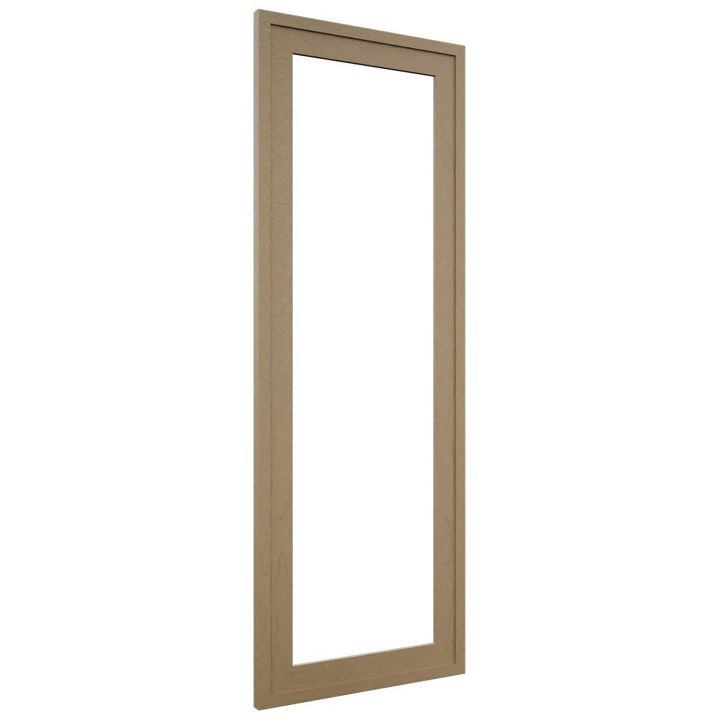Fabuwood Luna Truffle DS DFGD2442 Wall Prepped Door, Front View