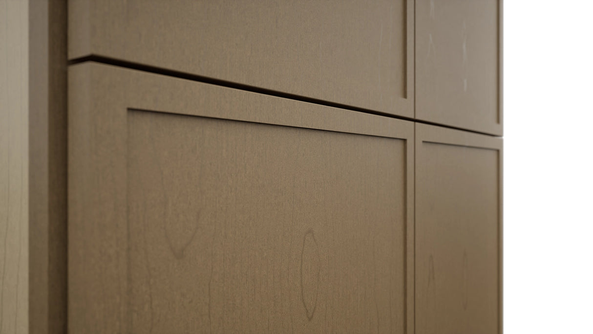 Fabuwood Luna Truffle TP301290 Tall Pantry Cabinet, Detail View