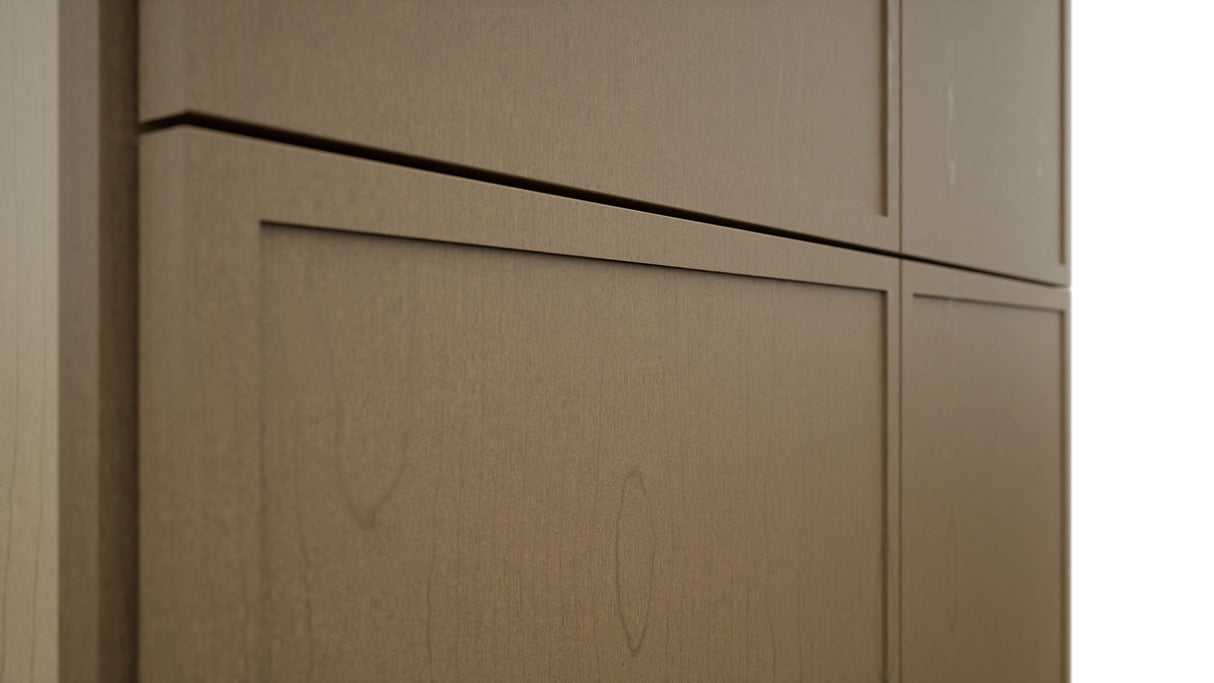 Fabuwood Luna Truffle TP362490 Tall Pantry Cabinet, Detail View
