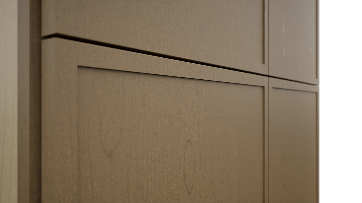 Fabuwood Luna Truffle TP362496 Tall Pantry Cabinet, Detail View