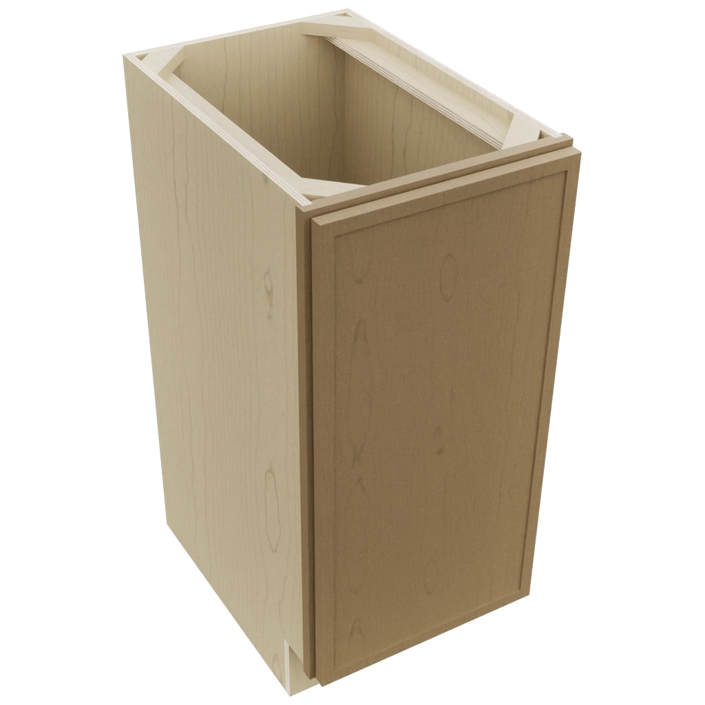 Fabuwood Luna Truffle VB15FD Vanity Base Full Height Cabinet, Top View